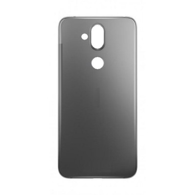 Back Panel Cover For Nokia 7 1 Plus Silver - Maxbhi Com