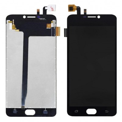 Lcd With Touch Screen For Blackview Bv2000 Black By - Maxbhi Com
