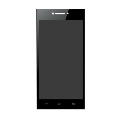 Lcd With Touch Screen For Lava Iris 750 Grey By - Maxbhi Com