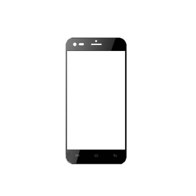 Replacement Front Glass For Lava Iris 705 Black By - Maxbhi Com