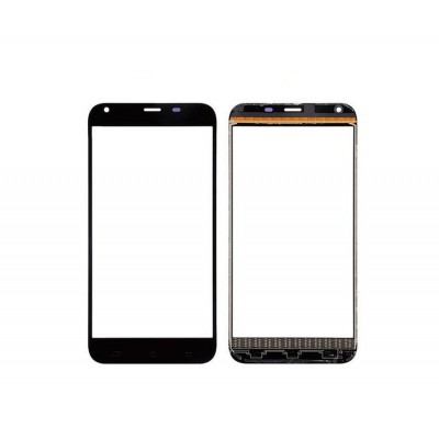 Replacement Front Glass For Leagoo M7 Black By - Maxbhi Com
