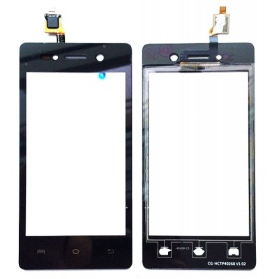 Touch Screen Digitizer For Lava Iris 510 Black By - Maxbhi Com