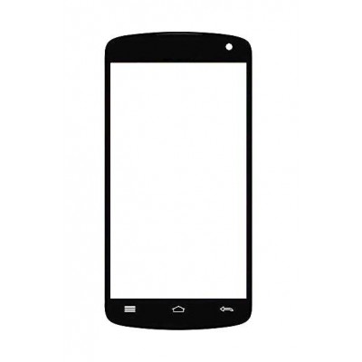 Replacement Front Glass For Blu Studio X8 Hd 2019 White By - Maxbhi Com