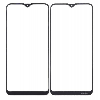 Replacement Front Glass For Samsung Galaxy M10 Black By - Maxbhi Com