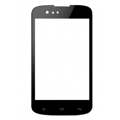 Replacement Front Glass For Ngm Wemove Polaris White By - Maxbhi Com