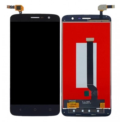 Lcd With Touch Screen For Zte Blade Spark Z971 Grey By - Maxbhi Com