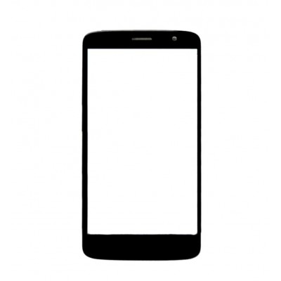 Replacement Front Glass For Zte Blade Spark Z971 Black By - Maxbhi Com