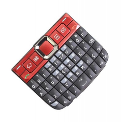 Keypad For Nokia E63 Red - Maxbhi Com