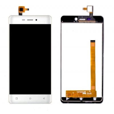 Lcd With Touch Screen For Mobiistar Cq White By - Maxbhi Com