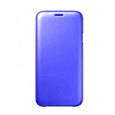 Flip Cover For Samsung Galaxy J7 2018 Blue By - Maxbhi Com