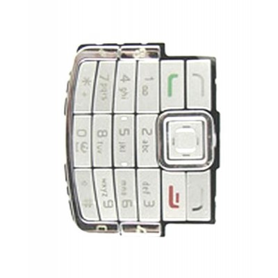 Keypad For Nokia N72 Silver - Maxbhi Com