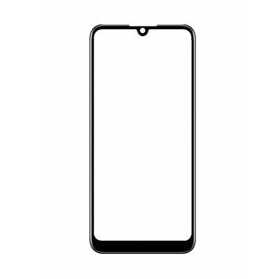 Replacement Front Glass For Huawei Y6 Pro 2019 Blue By - Maxbhi Com