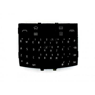 Keypad For Nokia E6 Dark Gray And Black - Maxbhi Com