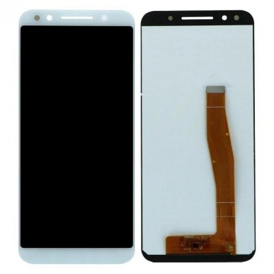 Lcd With Touch Screen For Vodafone Smart N9 Aluminium Silver By - Maxbhi Com