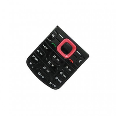 Keypad For Nokia 5320 Xpressmusic Red Black - Maxbhi Com