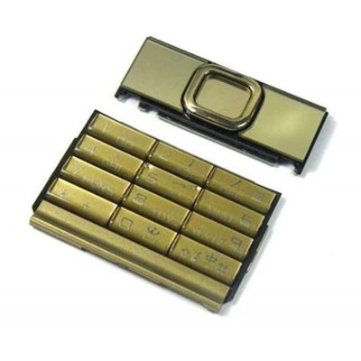 Keypad For Nokia 8800 Sirocco Gold - Maxbhi Com
