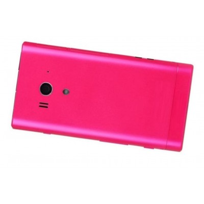 Full Body Housing For Sony Xperia Acro S Lt26w Pink - Maxbhi Com