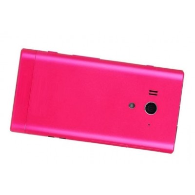 Full Body Housing For Sony Xperia Acro S Lt26w Pink - Maxbhi Com