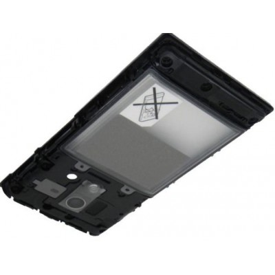 Middle For Sony Xperia Acro S Lt26w Black - Maxbhi Com