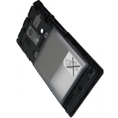 Middle For Sony Xperia Acro S Lt26w Black - Maxbhi Com