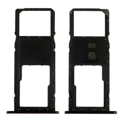 Sim Card Holder Tray For Motorola Moto G7 Power Black - Maxbhi Com