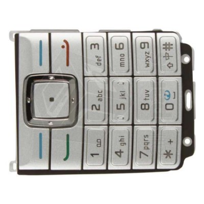 Keypad For Nokia 6070 Silver - Maxbhi Com