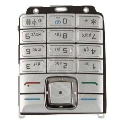 Keypad For Nokia 6070 Silver - Maxbhi Com