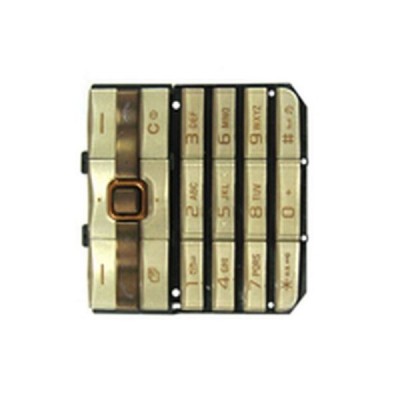 Keypad For Sony Ericsson G502 Golden - Maxbhi Com