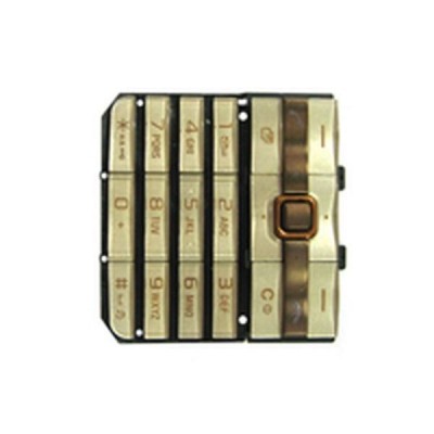 Keypad For Sony Ericsson G502 Golden - Maxbhi Com