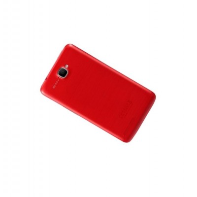 Full Body Housing For Alcatel One Touch Scribe Easy 8000d With Dual Sim Red - Maxbhi Com