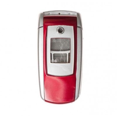 Full Body Housing For Samsung E700 Red - Maxbhi Com
