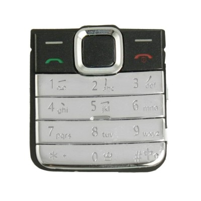 Keypad For Nokia 7310 Supernova Grey Silver - Maxbhi Com