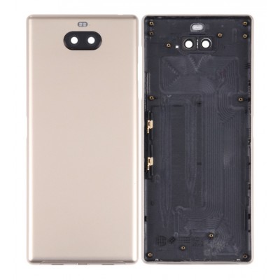 Back Panel Cover For Sony Xperia 10 Plus Gold - Maxbhi Com