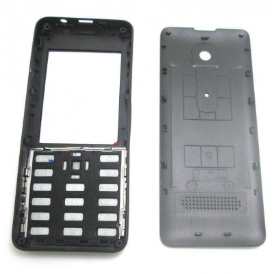 Full Body Housing For Nokia 301 Dual Sim Black - Maxbhi Com