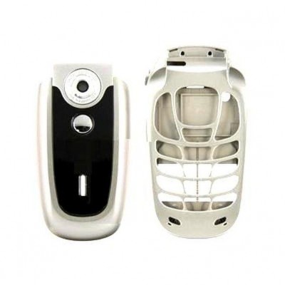 Full Body Housing For Samsung X640 Silver Black - Maxbhi Com