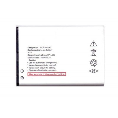 Battery For Lava Kkt 27 Plus By - Maxbhi Com
