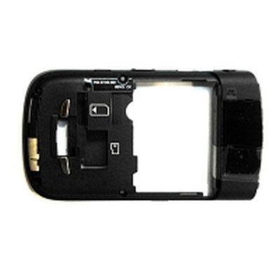 Middle For Blackberry Bold 9650 Black - Maxbhi Com