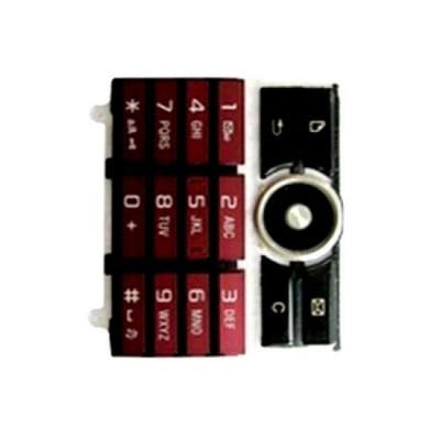 Keypad For Sony Ericsson G900 Red - Maxbhi Com