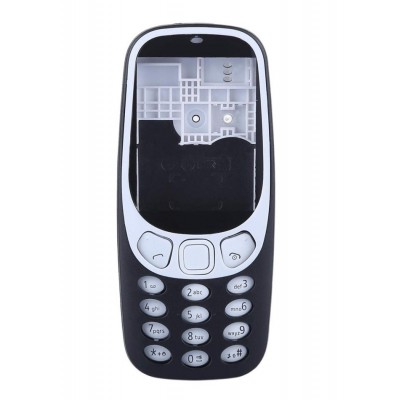 Full Body Housing For Nokia 3310 New Black - Maxbhi Com