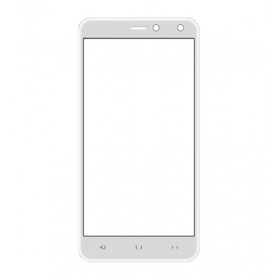 Replacement Front Glass For Yuho Y2 Pro White By - Maxbhi Com