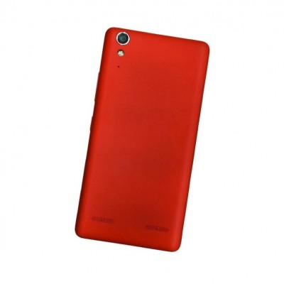 Full Body Housing For Lenovo A6000 Plus Red - Maxbhi Com