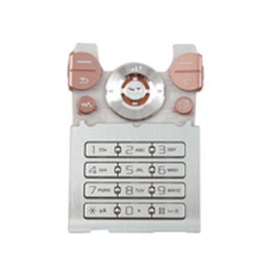 Keypad For Sony Ericsson W580 Pink Silver - Maxbhi Com