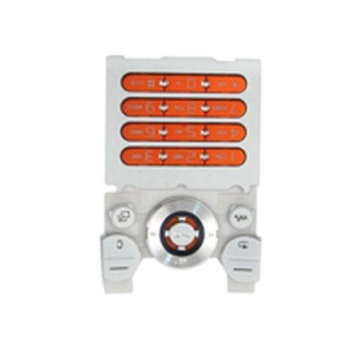 Keypad For Sony Ericsson W580 White Orange - Maxbhi Com