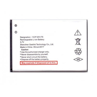 Battery For Lava A48 8gb By - Maxbhi Com