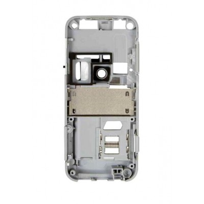Middle For Nokia 6121 Classic Silver - Maxbhi Com