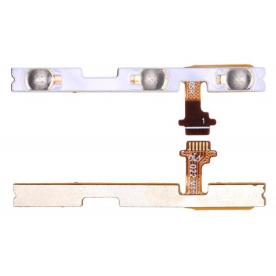 Power On Off Button Flex Cable For Huawei Enjoy 7 By - Maxbhi Com