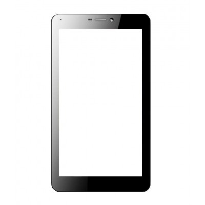 Replacement Front Glass For Micromax Funbook Mini P365 Black By - Maxbhi Com
