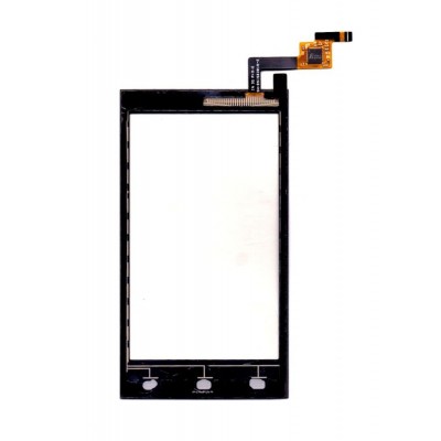 Touch Screen Digitizer For Intex Aqua 3g Pro Black By - Maxbhi Com