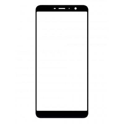 Replacement Front Glass For Surya Kekai Mate 7 Black By - Maxbhi Com