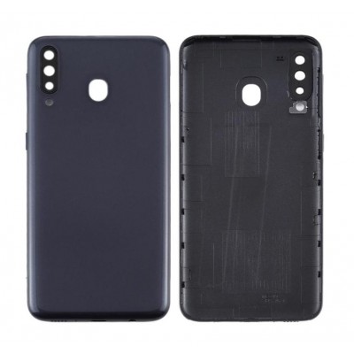 Back Panel Cover For Samsung Galaxy M30 Black - Maxbhi Com